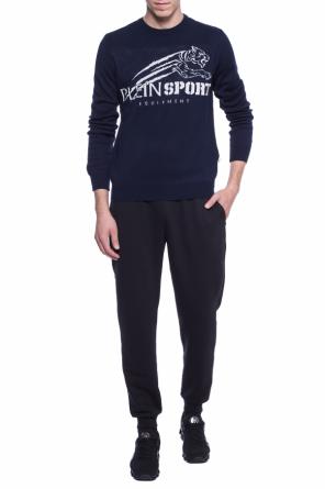 Logo-embroidered sweater, zdjęcie 2 Logo-embroidered sweater od Plein Sport